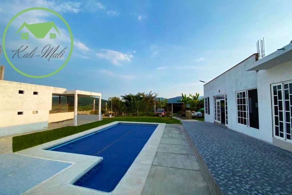 Вилла Kali-Mali Casa De Campo Eco-Friendly Малиналько Экстерьер фото